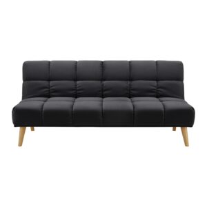 Wohnli Möbelsuche - Schlafsofa Alva Schwarz Webstoff