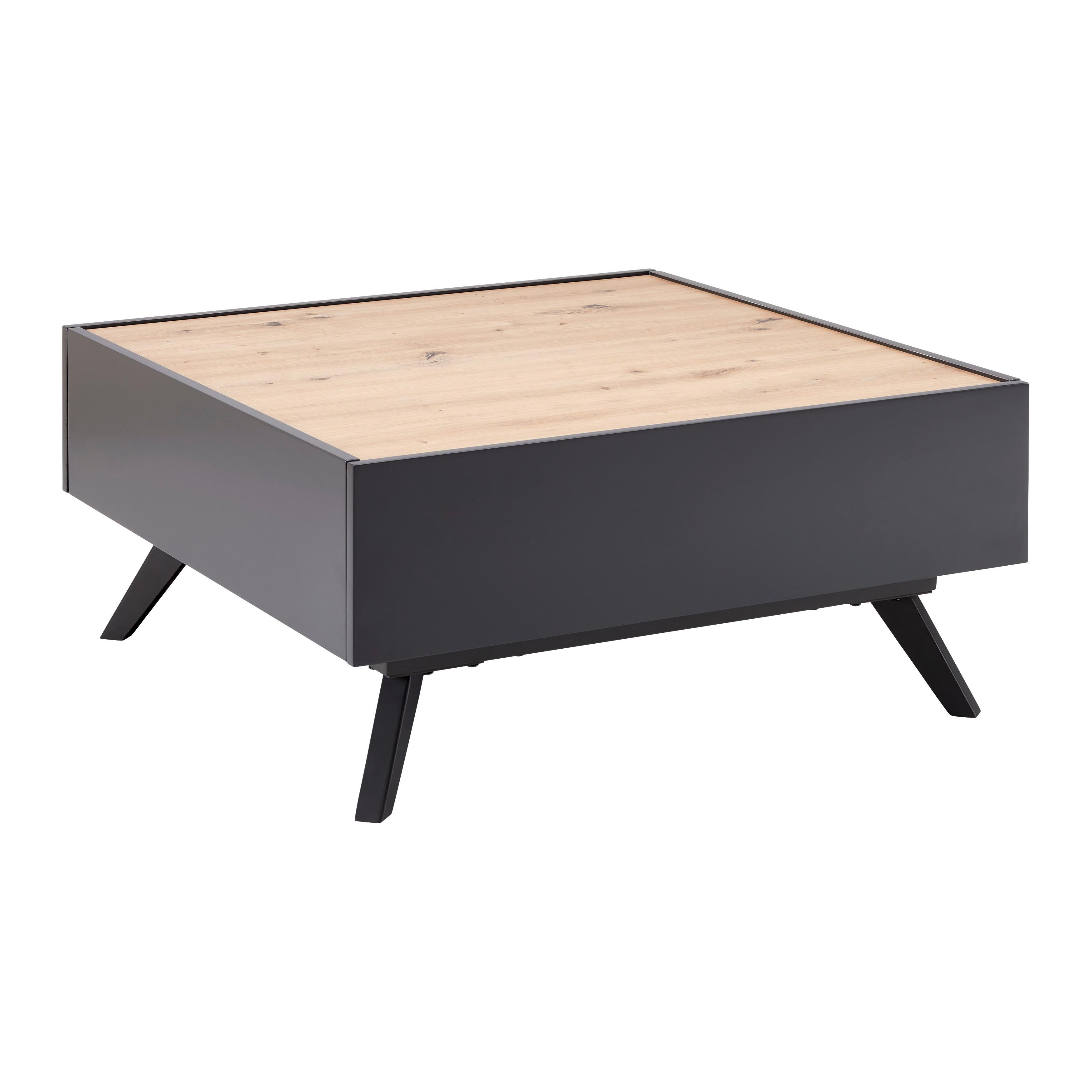 wohnli-moebel-suche-002798004102 Wohnli Möbelsuche - Couchtisch Fosco Grau/Eichefarben MDF
