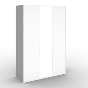 Wohnli Möbelsuche - Drehtürenschrank Alex Weiß ca. 151x223x60 cm