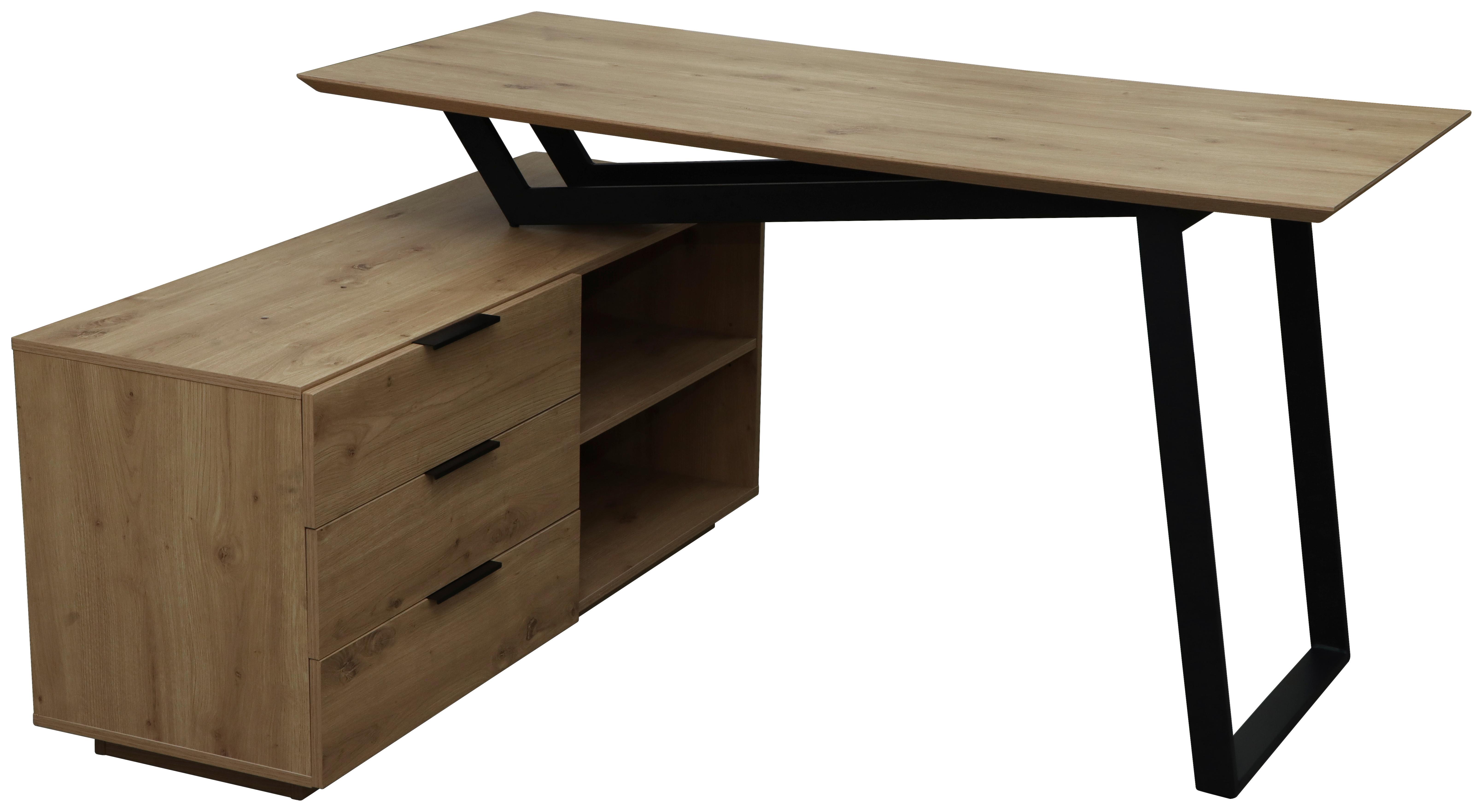 wohnli-moebel-suche-002798035901 Wohnli Möbelsuche - Schreibtisch Liam Eiche Artisan/Schwarz
