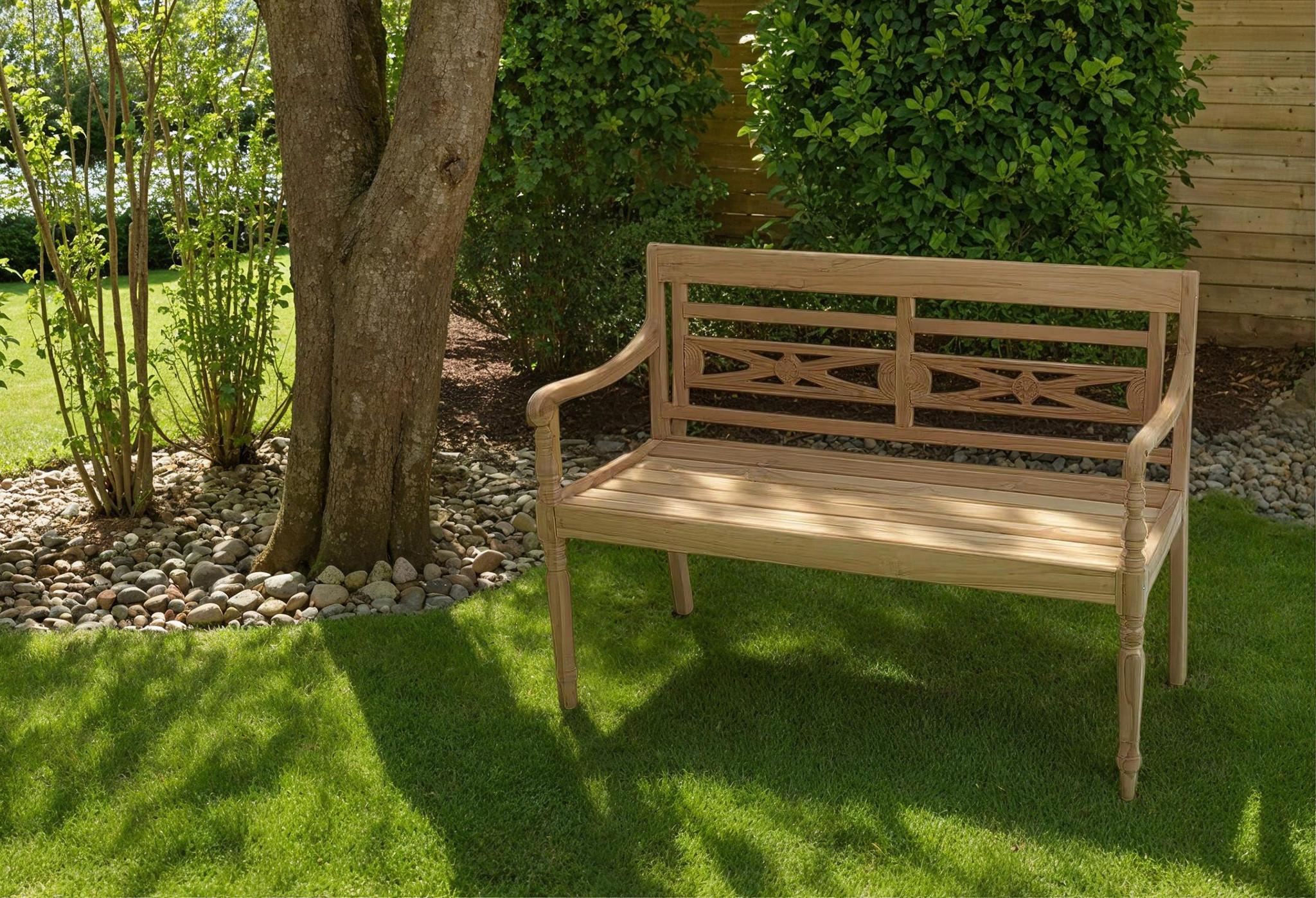 wohnli-moebel-suche-002836016101 Wohnli Möbelsuche - Gartenbank Echtholz Teak 2-Sitzer Sumatra