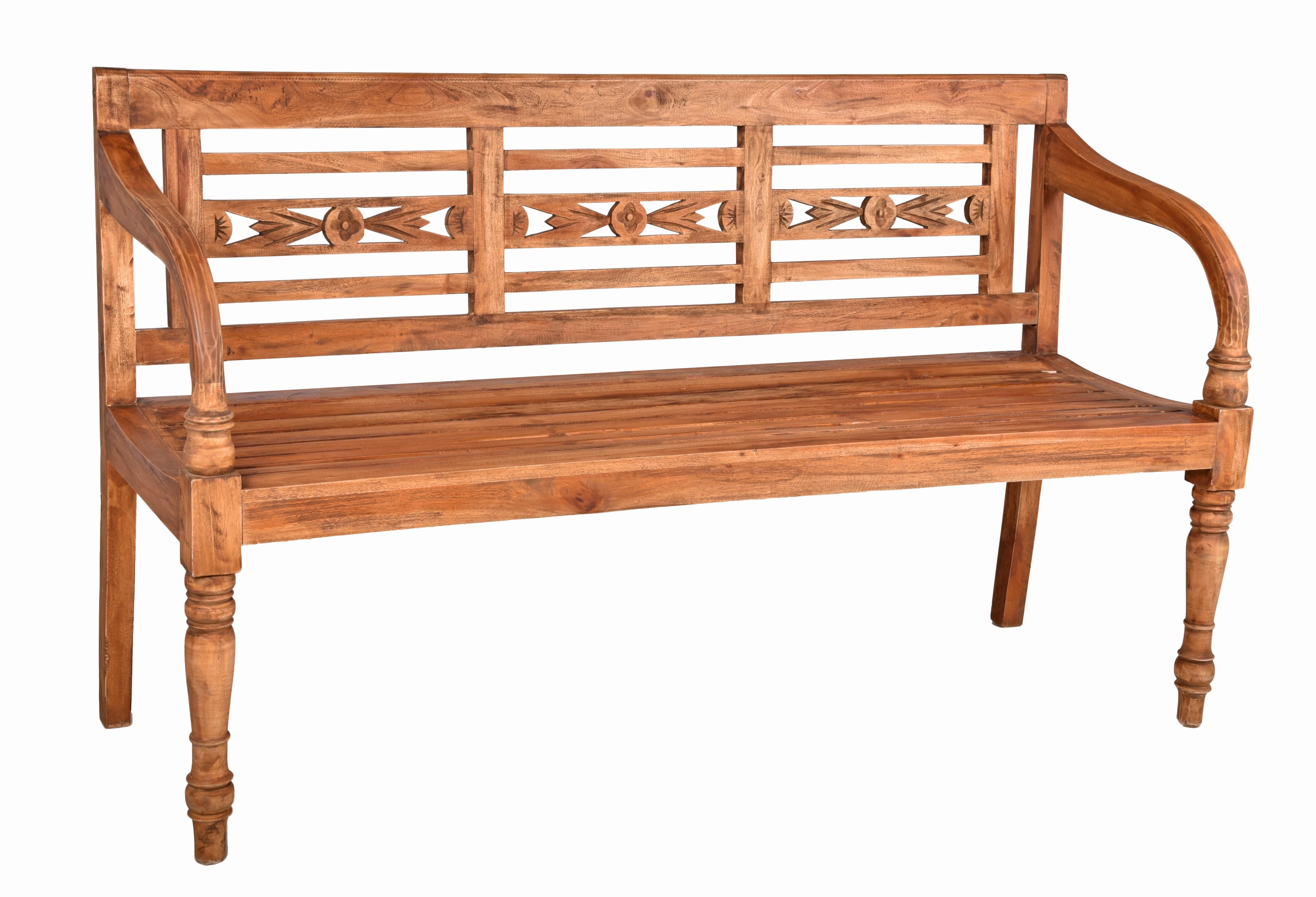 wohnli-moebel-suche-002836016403 Wohnli Möbelsuche - Gartenbank Moyo ca. 150x90x52 cm Mahagoni