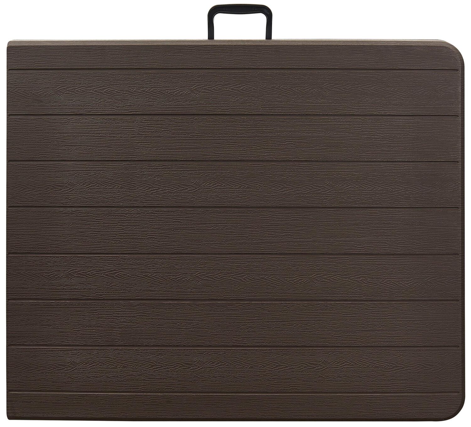 Klapptisch Tabora ca. 180x75 cm Braun Metall, Kunststoff Gardenson Garten & Outdoor > Gartenmöbel > Gartentische > Gartenesstische Braun