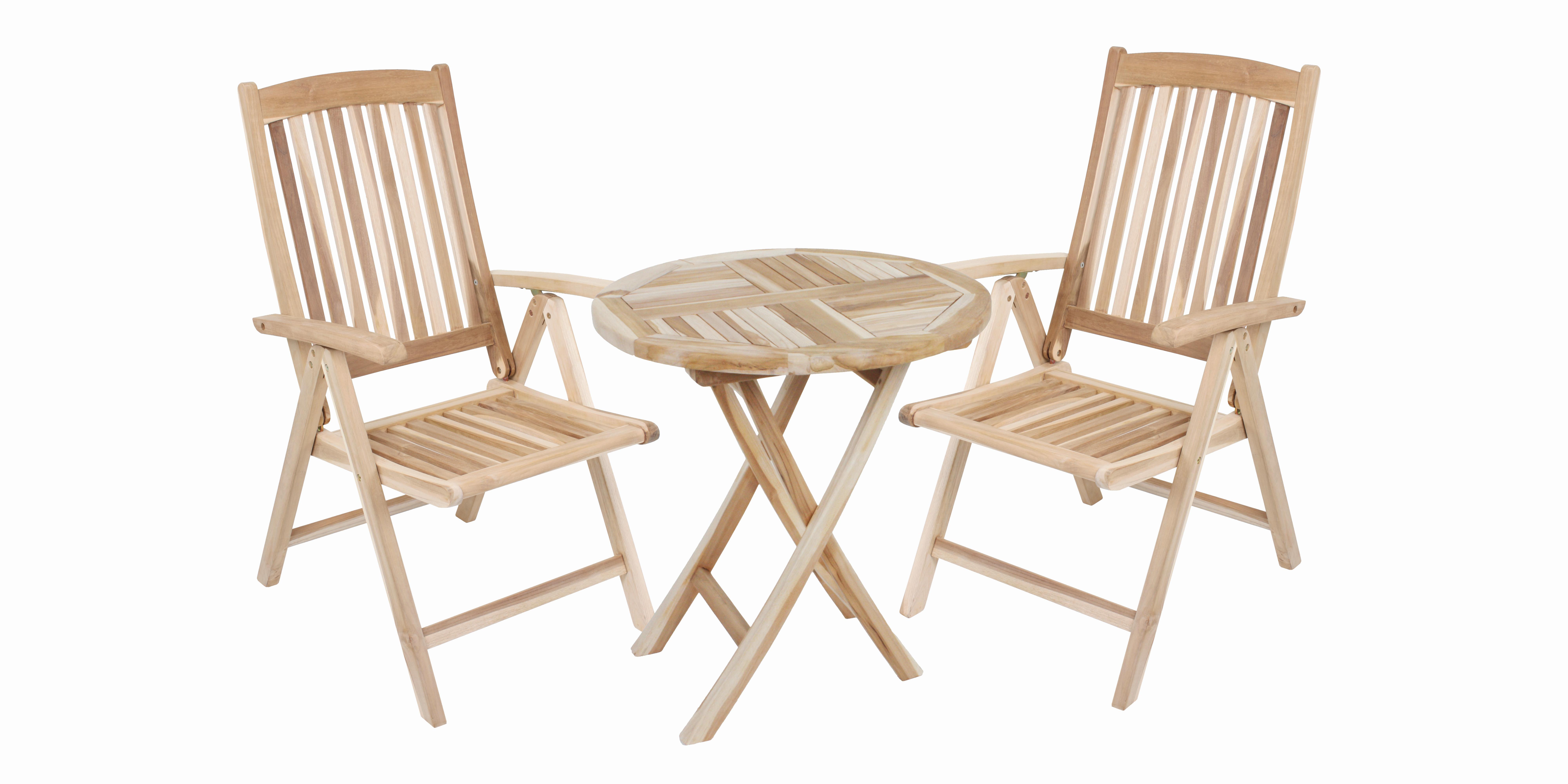Wohnli Möbelsuche - Gartenset Java Teak 3-tlg.
