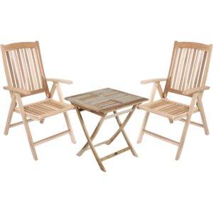 Wohnli Möbelsuche - Gartenset Java Teak 3-tlg.