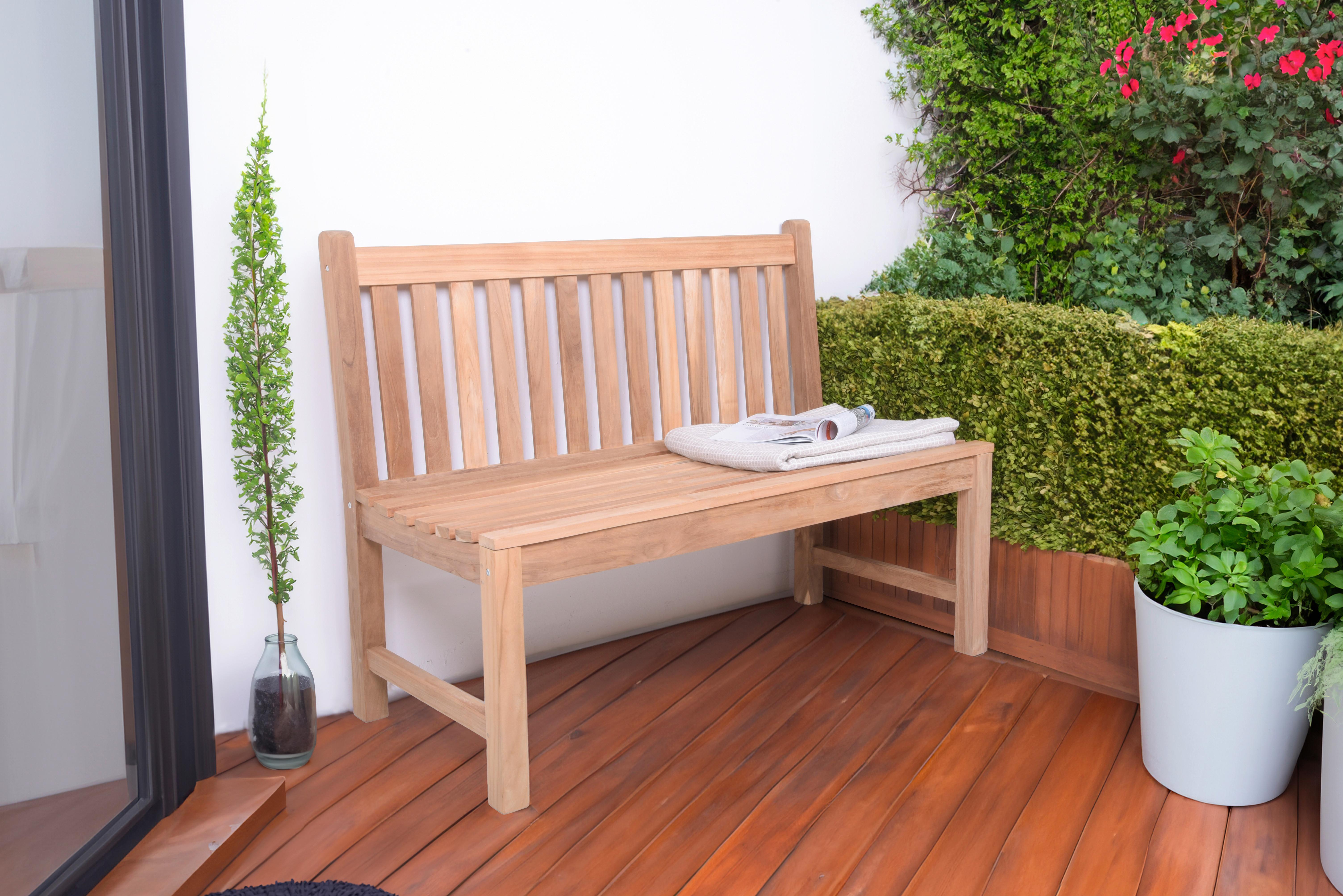 wohnli-moebel-suche-002836026001 Wohnli Möbelsuche - Gartenbank Solo Teak 2-Sitzer