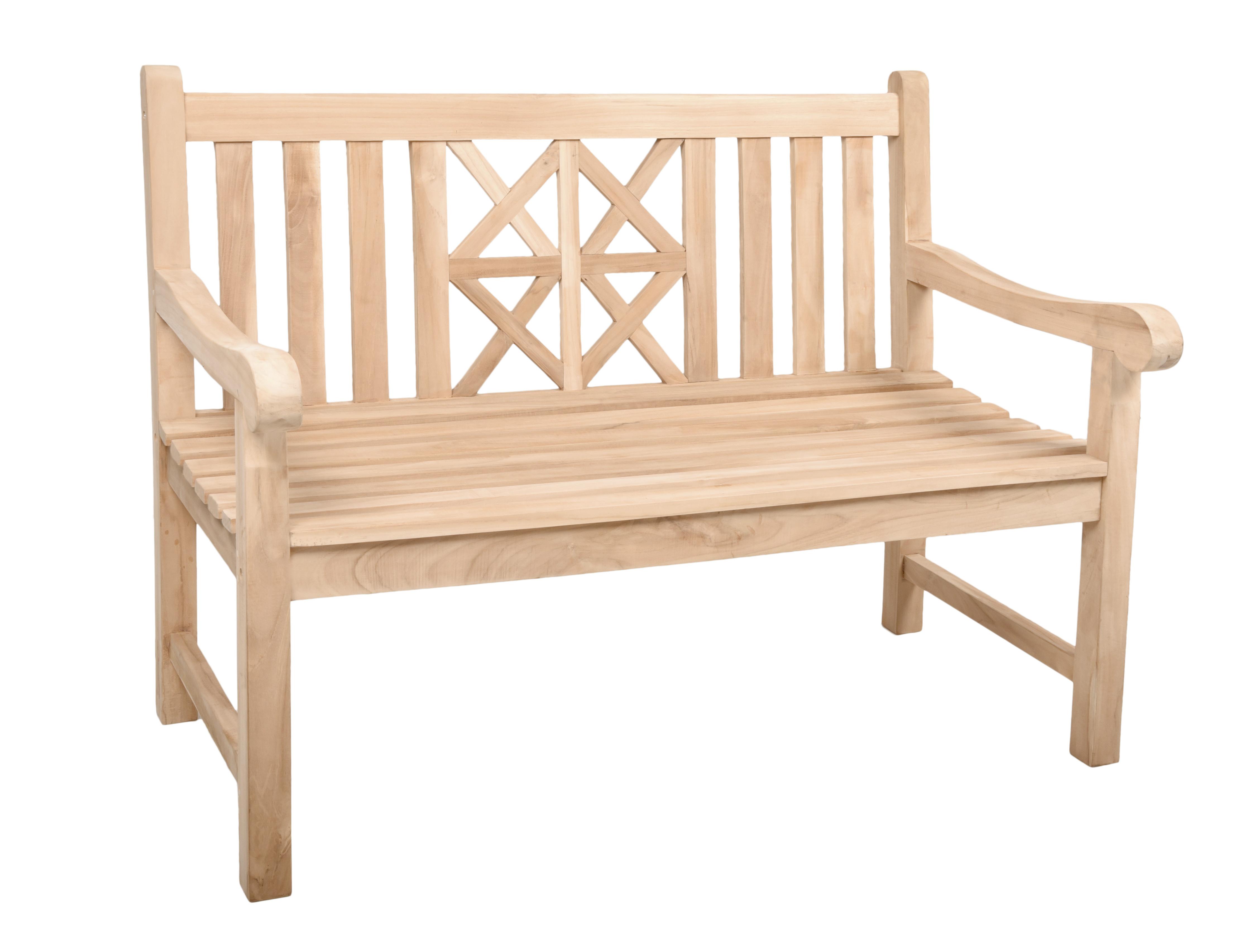 Wohnli Möbelsuche - Gartenbank Pantar Teak 2-Sitzer