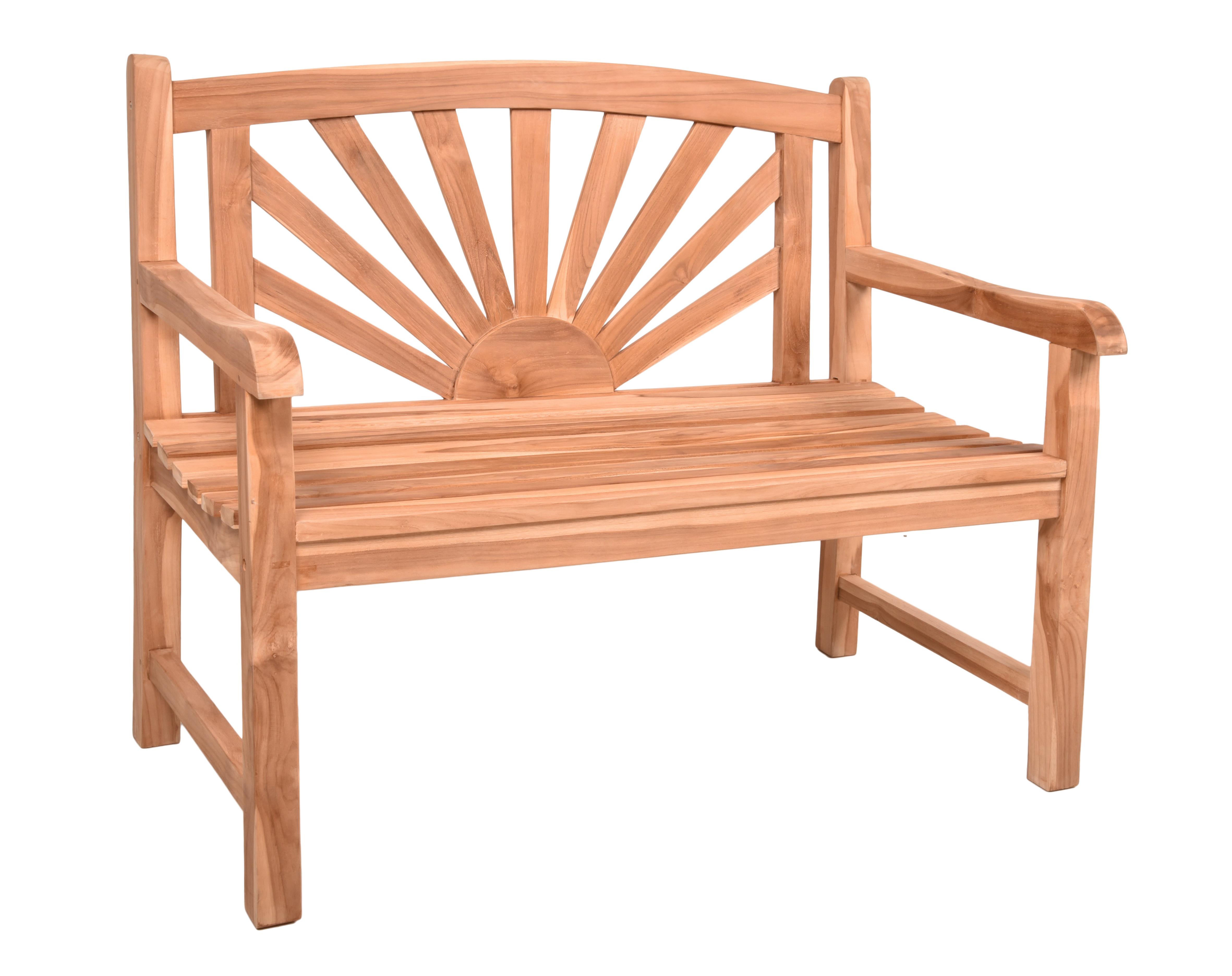 Wohnli Möbelsuche - Gartenbank Marisa Teak 2-Sitzer