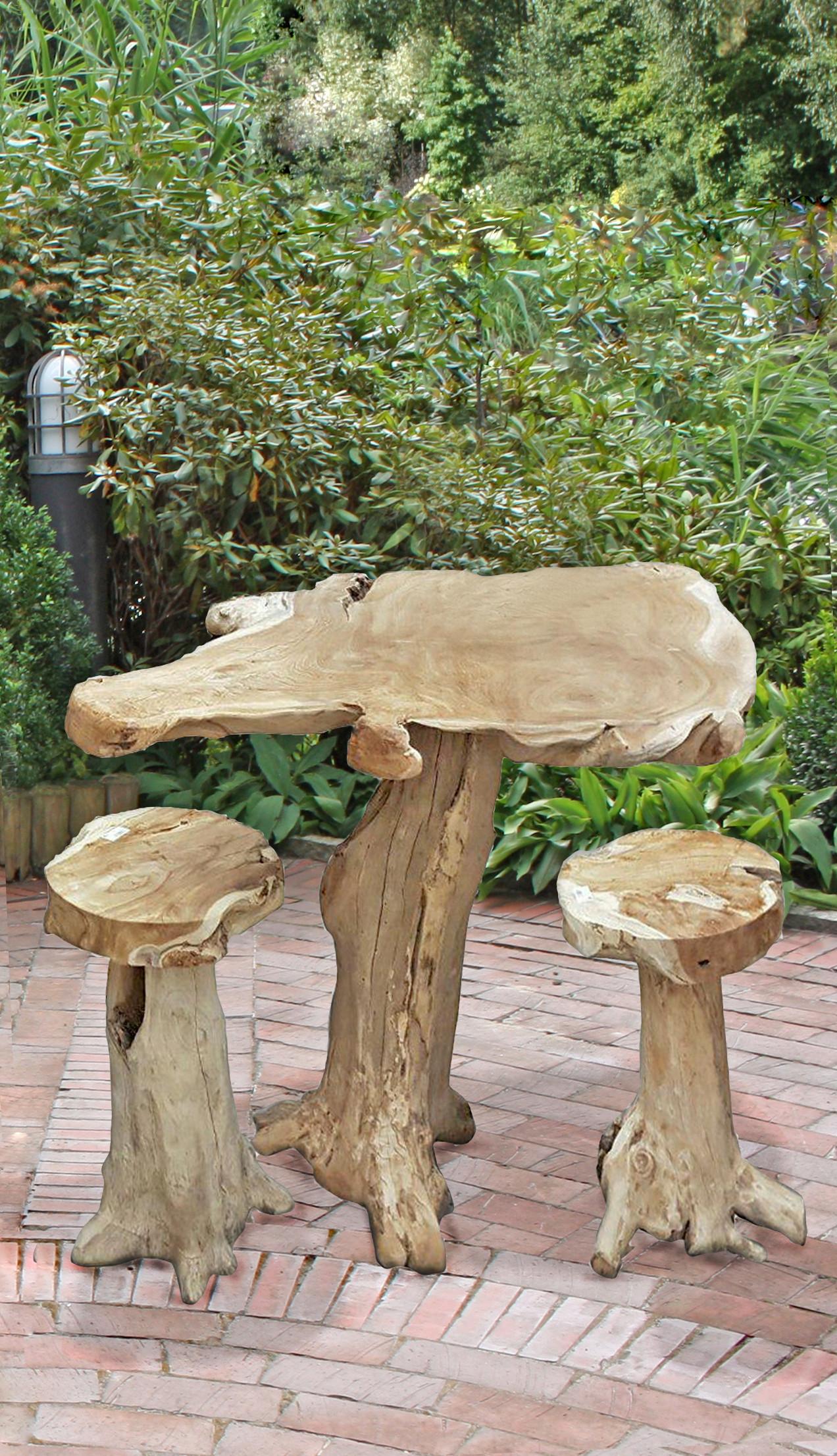 Bartisch Surga Teak Holz Gardenson Möbel > Tische > Bartische Braun