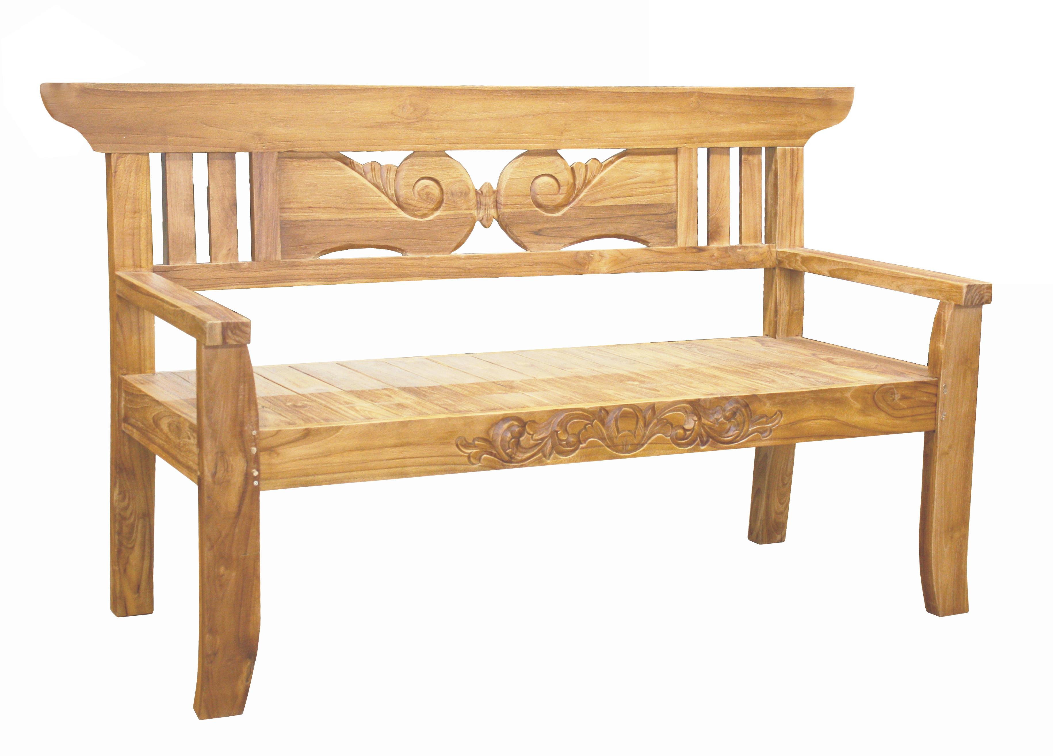 Wohnli Möbelsuche - Gartenbank Padar Teak 3-Sitzer