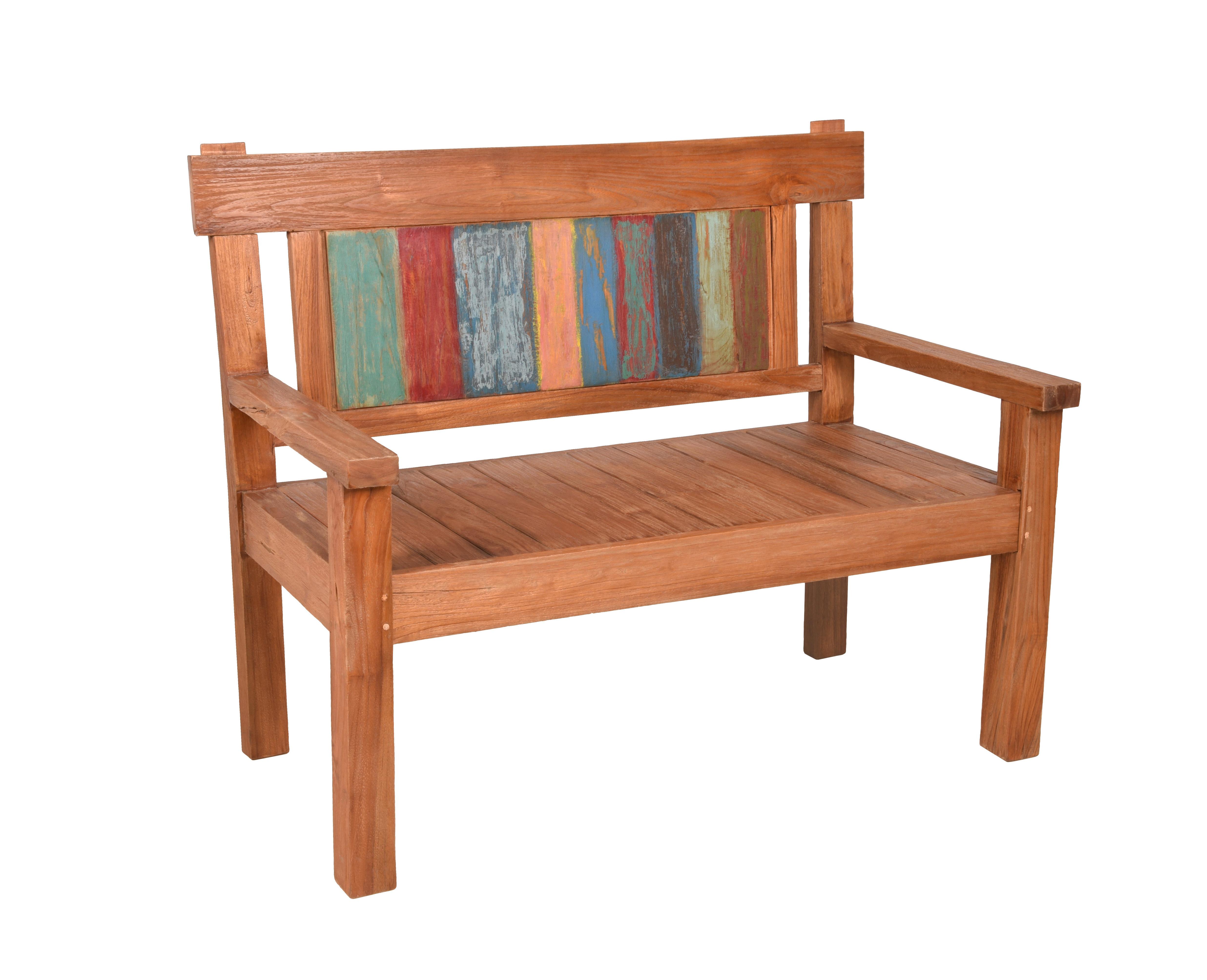 Wohnli Möbelsuche - Gartenbank Timor Teak 3-Sitzer