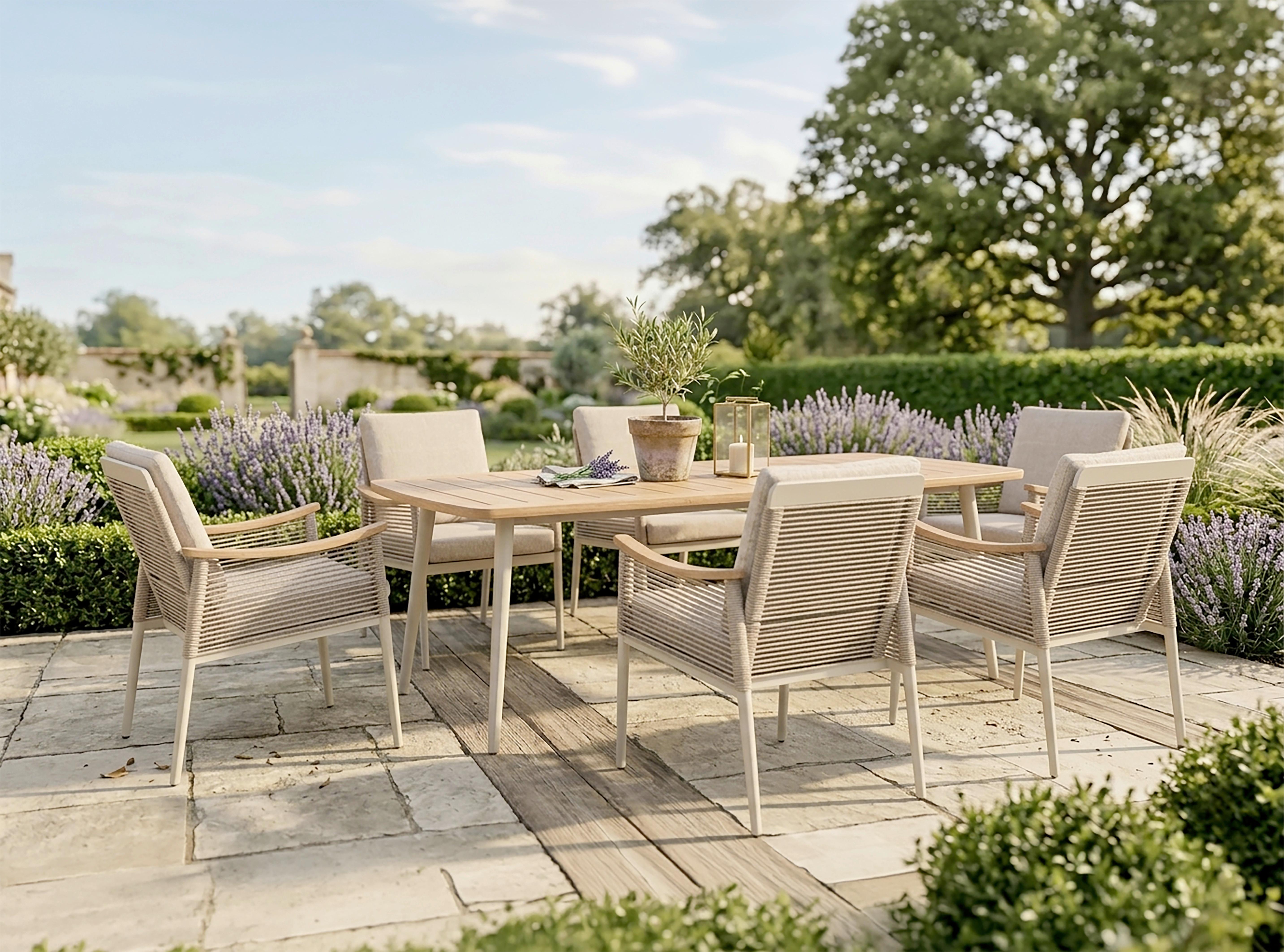 wohnli-moebel-suche-002836055301 Wohnli Möbelsuche - GARTENTISCHGRUPPE TISCHGRUPPE TULUM 7-TEILIG