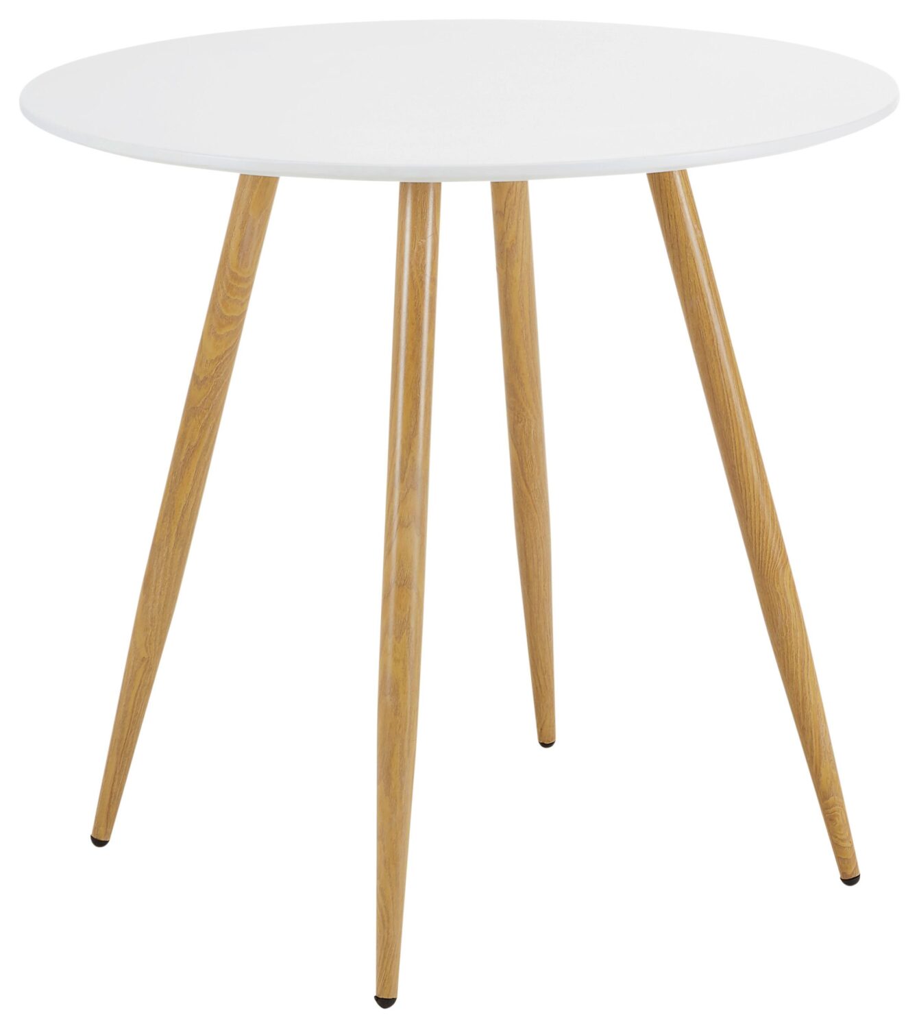 wohnli-moebel-suche-002838000101 Wohnli Möbelsuche - Esstisch rund John Weiß MDF Ø ca. 80 cm