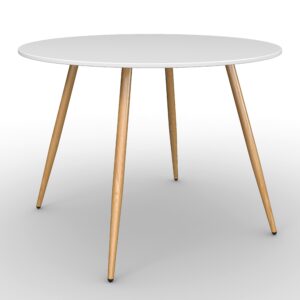 Wohnli Möbelsuche - Esstisch John Weiß MDF Ø ca. 90 cm