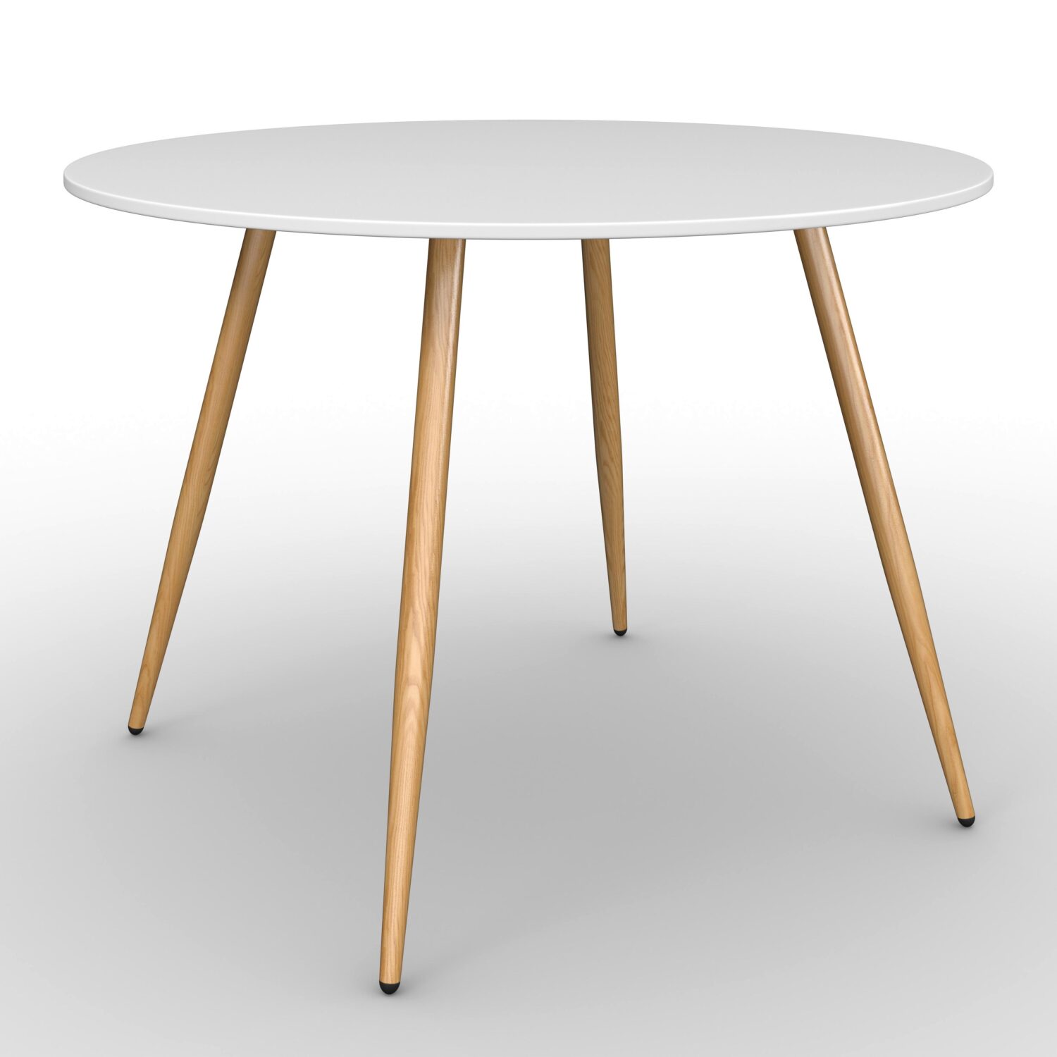 Wohnli Möbelsuche - Esstisch John Weiß MDF Ø ca. 90 cm