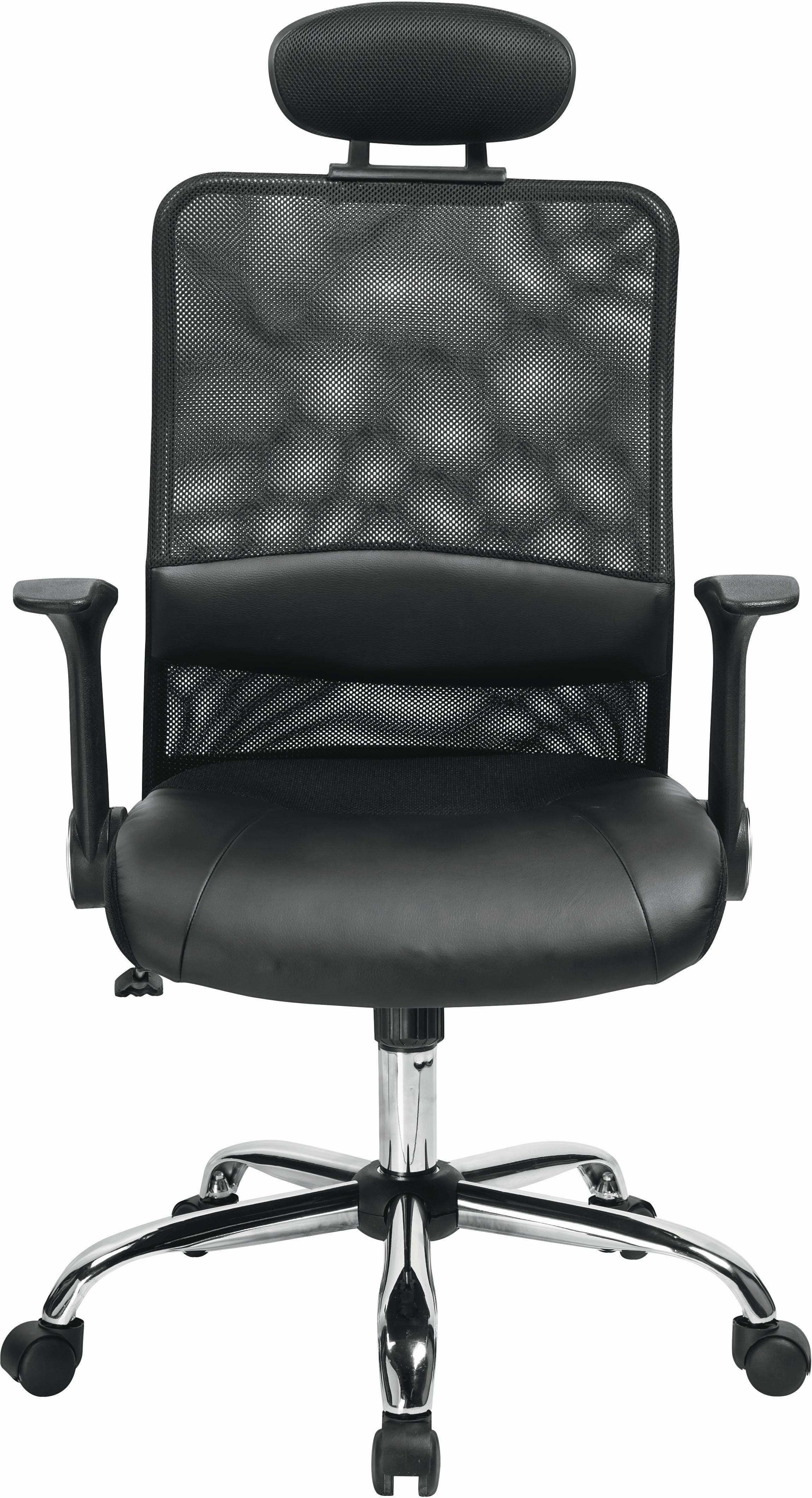 Chefsessel in Schwarz Holz, Metall, Textil, Holzwerkstoff Mömax Möbel > Stühle > Bürostühle > Chefsessel Schwarz