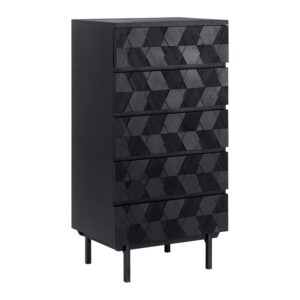 Wohnli Möbelsuche - Kommode Roma ca. 54x130 cm MDF Schwarz