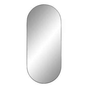 Wohnli Möbelsuche - Wandspiegel Jersey Mirror Schwarz ca. 80x35cm