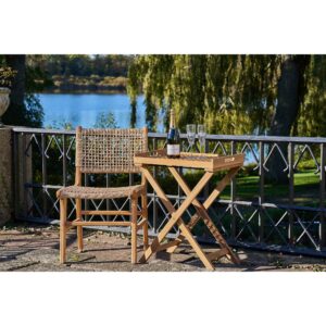 Klapptisch Ronda Teak Holz Gardenson Garten & Outdoor > Gartenmöbel > Gartentische > Gartenesstische Braun