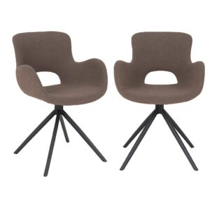 wohnli-moebel-suche-003004023802 Wohnli Möbelsuche - Armlehnstuhl-Set Amorim 2er-Set Graubraun