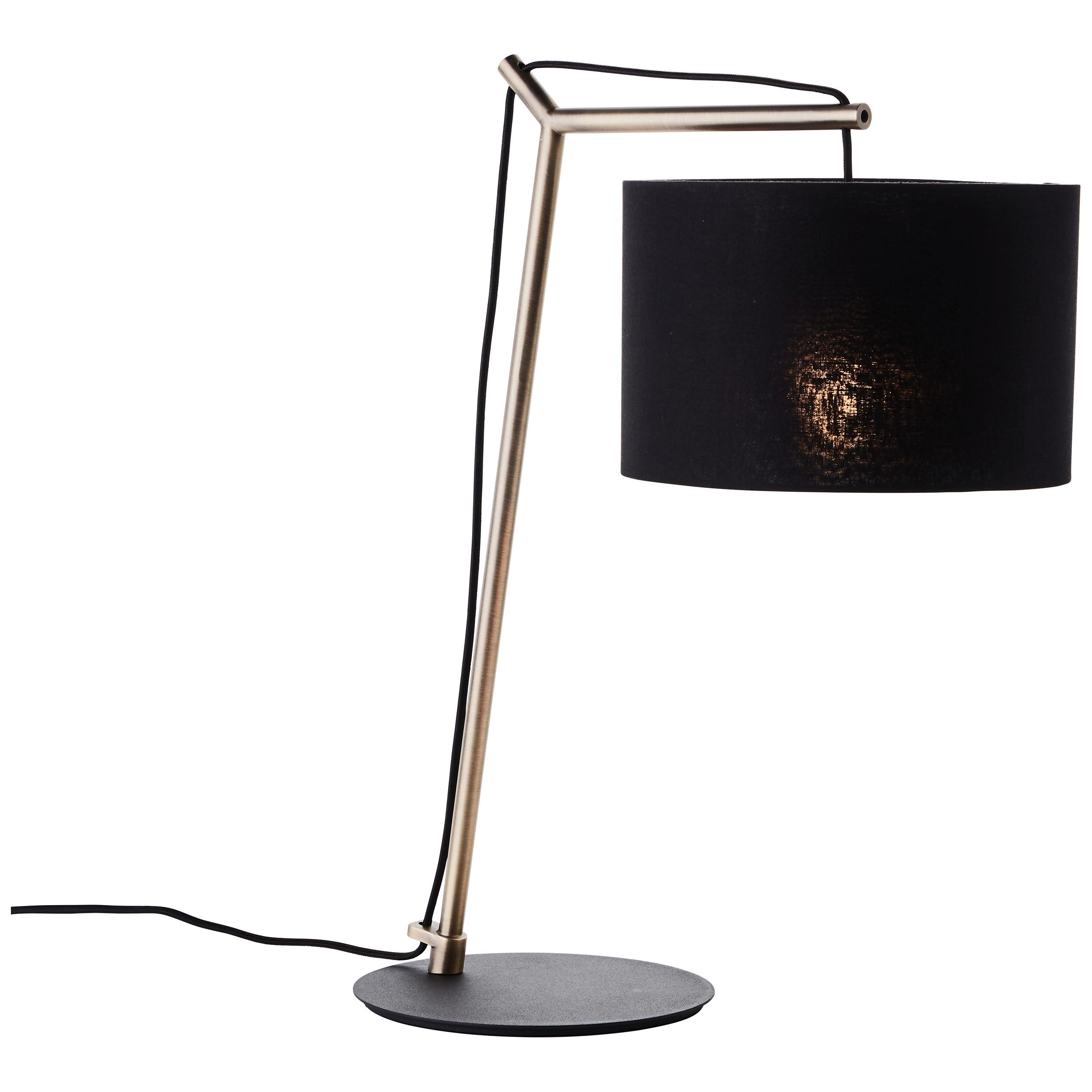 wohnli-moebel-suche-003106122801 Wohnli Möbelsuche - Tischleuchte Annice Schwarz/Messing max. 7 Watt