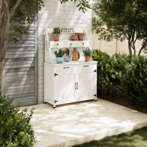 wohnli-moebel-suche-003496001601 Wohnli Möbelsuche - Gartenschrank Liana Weiß Echtholz