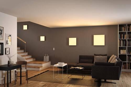 LED-Paneel Velora Rainbow in Weiß max. 19 Watt Metall Paulmann Lampen & Leuchten > LED-Leuchten Weiß