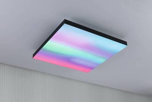 LED-Paneel Velora Rainbow in Schwarz max. 19 Watt Metall Paulmann Lampen & Leuchten > LED-Leuchten Schwarz