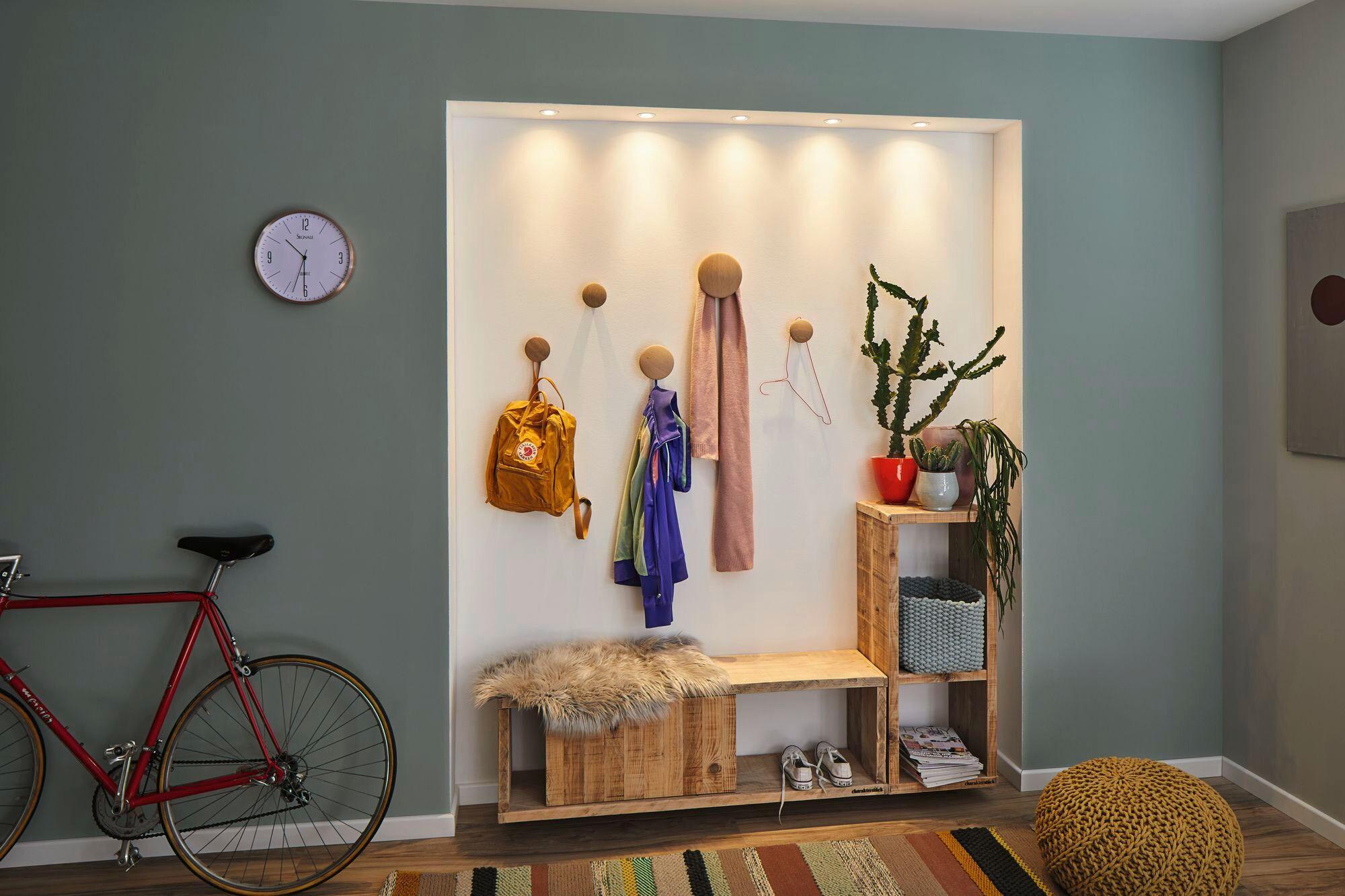 Deckenstrahler Nova Weiß/Alufarben max. 3x4 W Metall Paulmann Lampen & Leuchten > LED-Leuchten > LED-Deckenleuchten Weiß