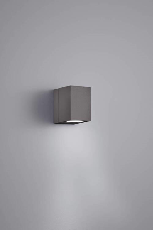 LED-Außenleuchte Tiber in Anthrazit max. 3 Watt Metall Trio Leuchten Lampen & Leuchten > Außenleuchten > LED-Außenleuchten Anthrazit