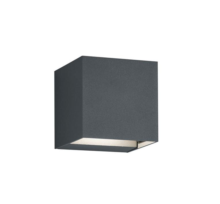 Wohnli Möbelsuche - LED-Außenleuchte Adaja in Anthrazit max. 3 Watt