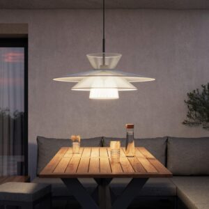 wohnli-moebel-suche-004112001501 Wohnli Möbelsuche - Hängeleuchte Luca Weiß Baumwolle max. 40 Watt