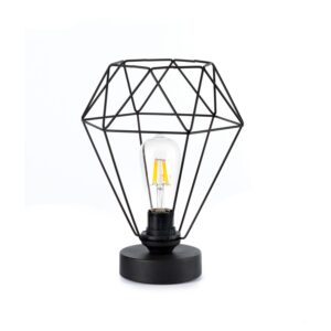 wohnli-moebel-suche-004340012103 Wohnli Möbelsuche - Tischleuchte Baldo Schwarz max. 22 Watt