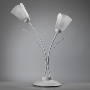 Nachttischleuchte Antron Weiß max. 6 Watt Metall XXXL Lampen & Leuchten > Tischlampen Weiß