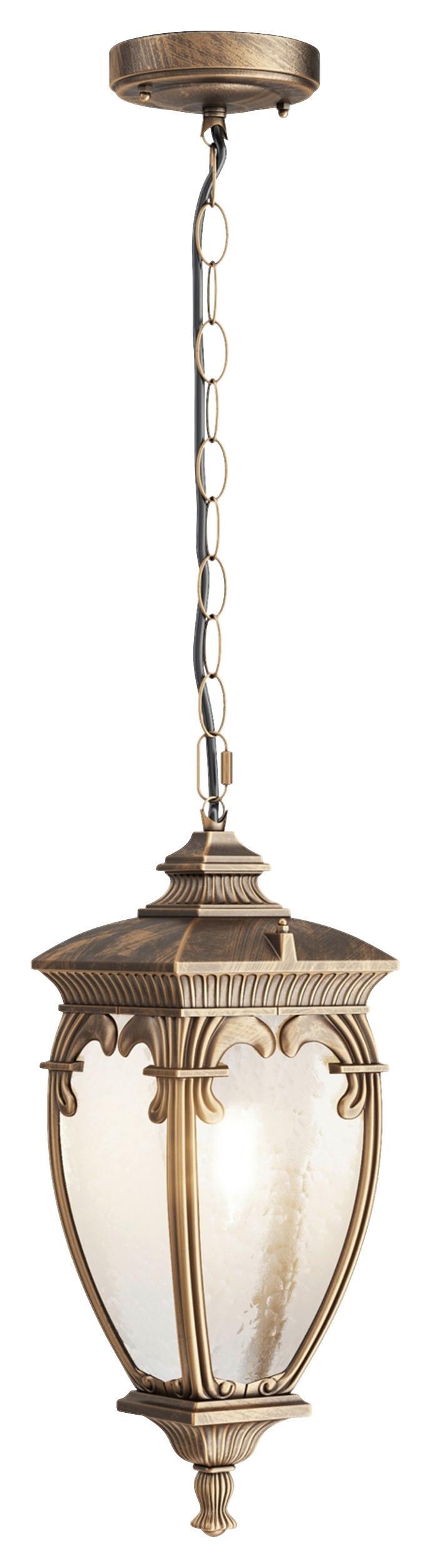 Außenleuchte Fleur Schwarz/Gold max. 60 Watt Metall MAYTONI Lampen & Leuchten > Außenleuchten Schwarz