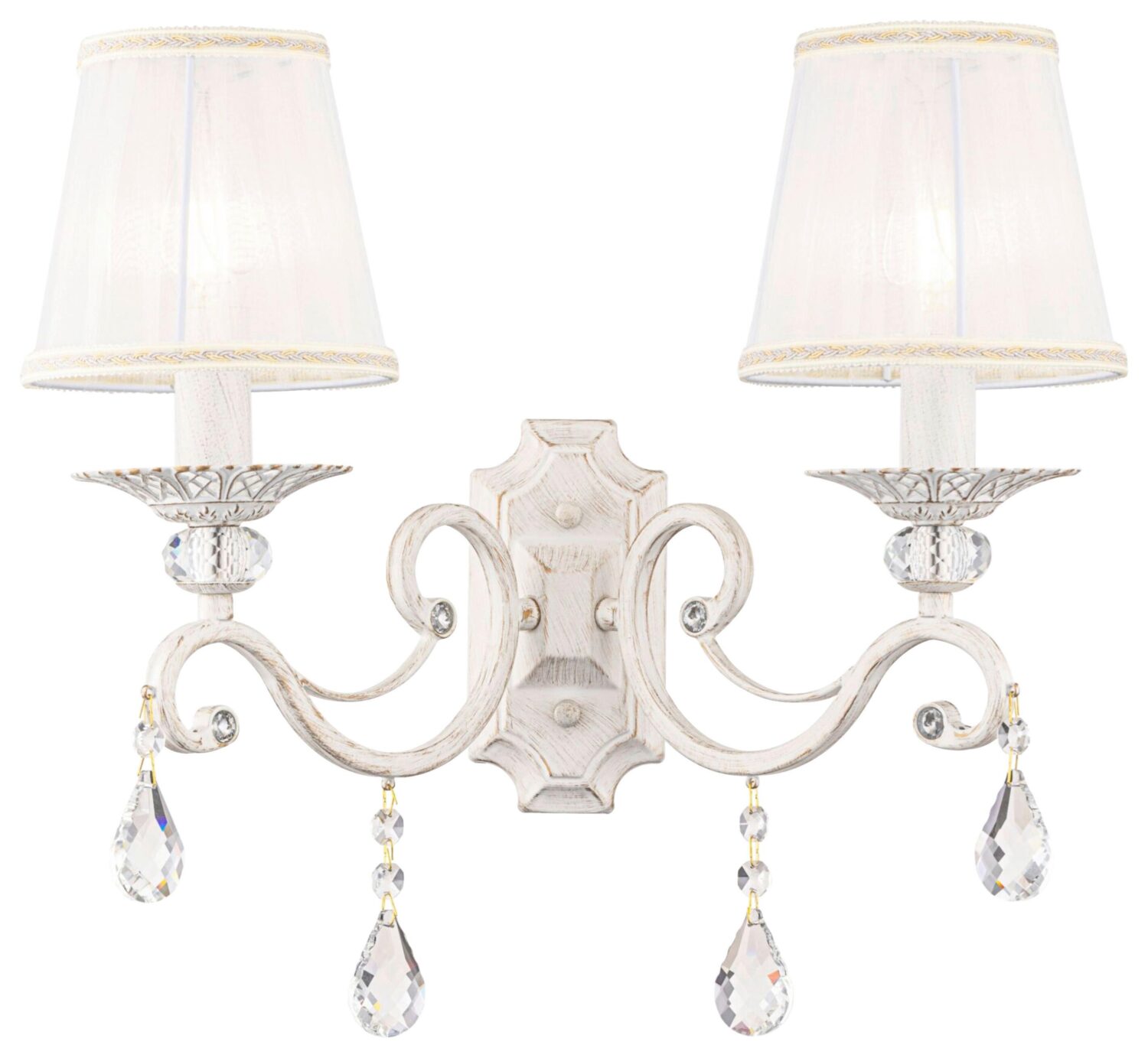 wohnli-moebel-suche-004353009708 Wohnli Möbelsuche - Wandleuchte Grace Weiß max. 40 Watt Wandlampe