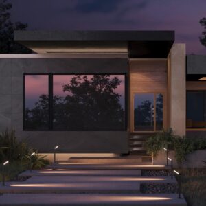 Außenleuchte Paso Schwarz max. 12 Watt Metall MAYTONI Lampen & Leuchten > Außenleuchten Schwarz