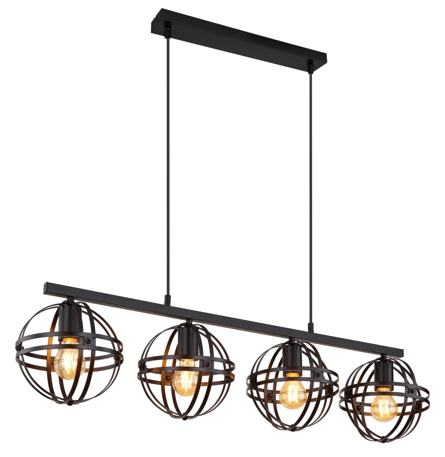 wohnli-moebel-suche-004558507505 Wohnli Möbelsuche - Hängeleuchte Tamara Schwarz max. 60 Watt