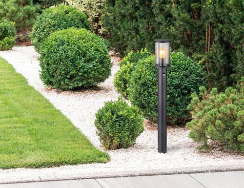 Außenleuchte Gracey Schwarz max. 60 Watt Metall Globo Lampen & Leuchten > Außenleuchten Schwarz