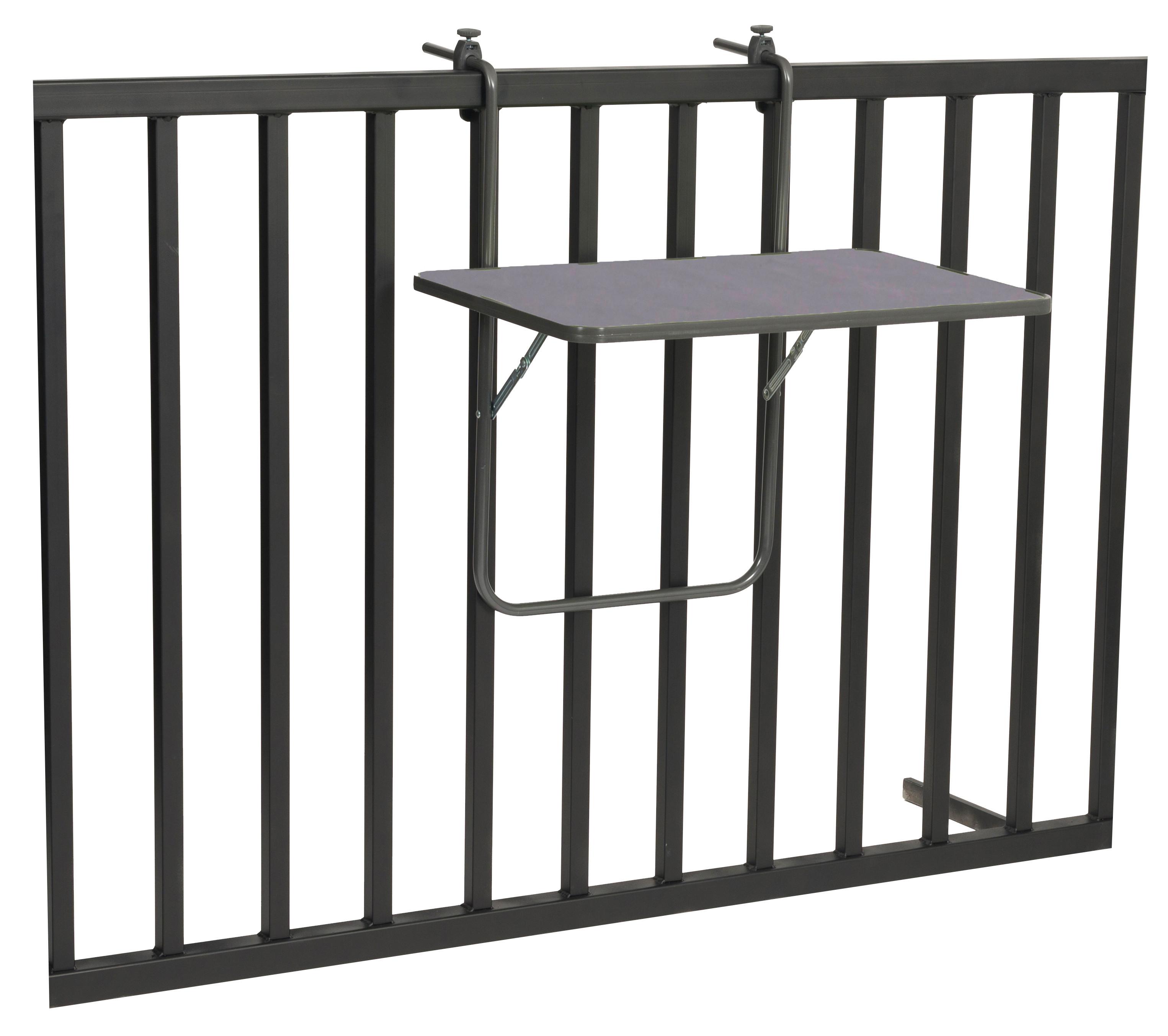 wohnli-moebel-suche-0048630002 Wohnli Möbelsuche - Balkonhängetisch Boy ca. 60x40 cm Anthrazit