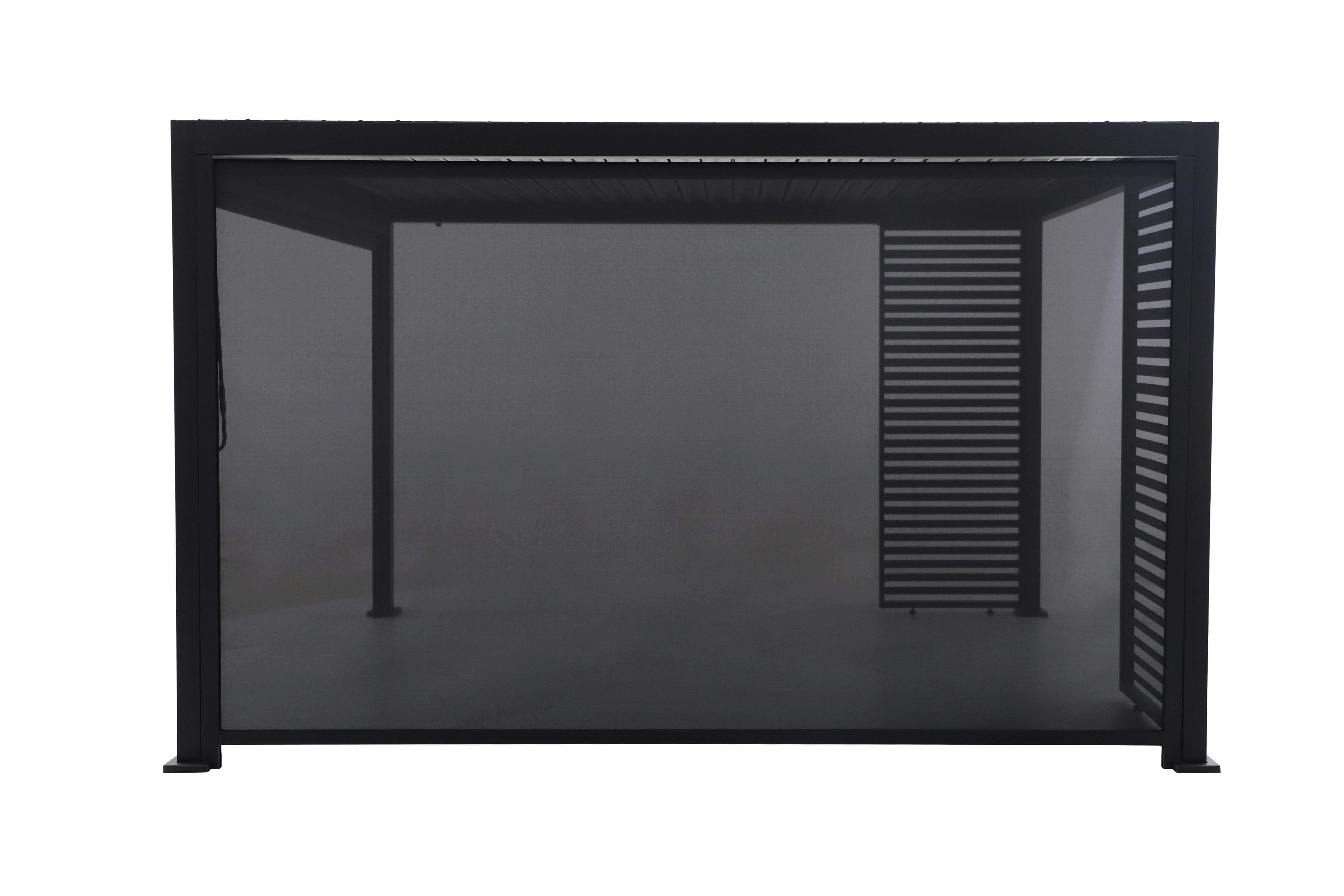 Wohnli Möbelsuche - Pergola-Rollo Anthrazit