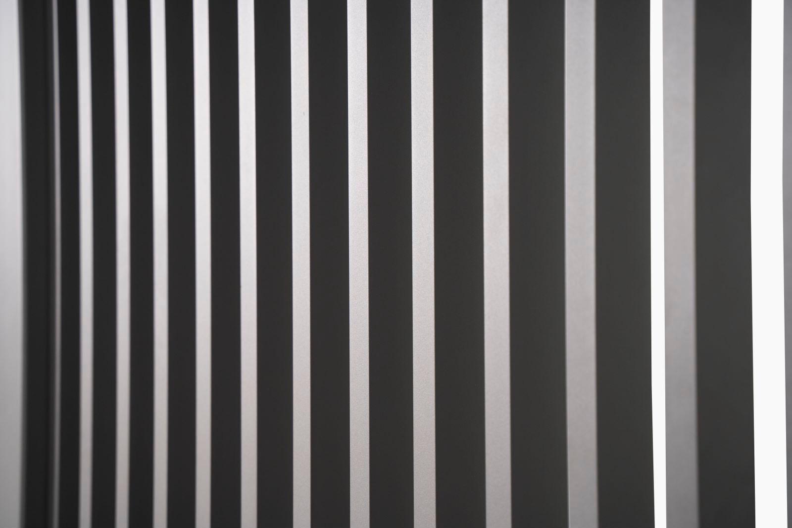 PAVILLON-SEITENTEIL 111 PANEL-V WALL ANTHRAZIT 113 Metall Gardenson Garten & Outdoor Anthrazit