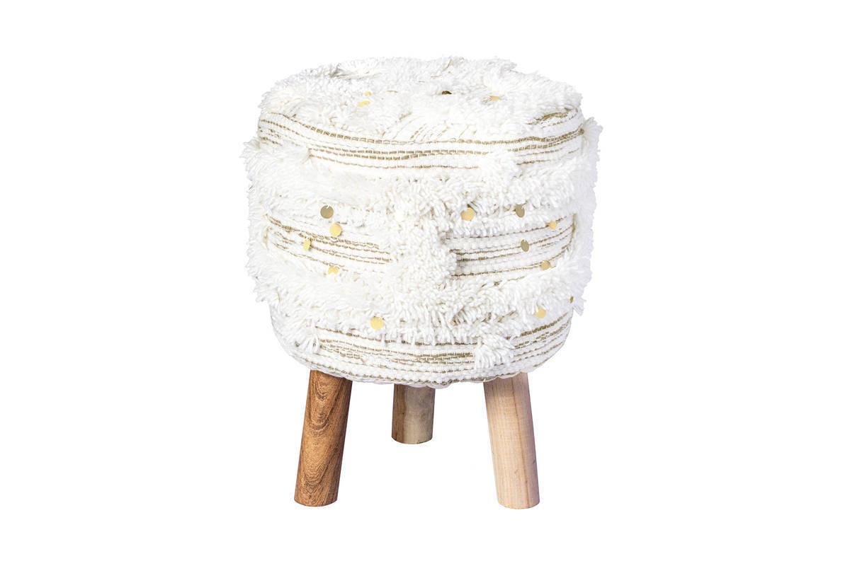 Wohnli Möbelsuche - Hocker Bohist Creme