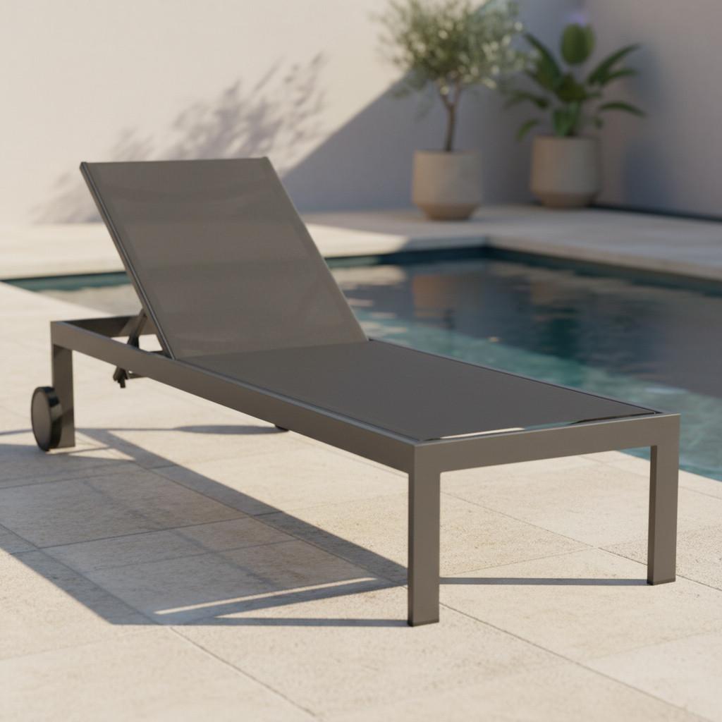 wohnli-moebel-suche-006285049001 Wohnli Möbelsuche - Sonnenliege Acamp Rimini Metall / Textil verstellbar