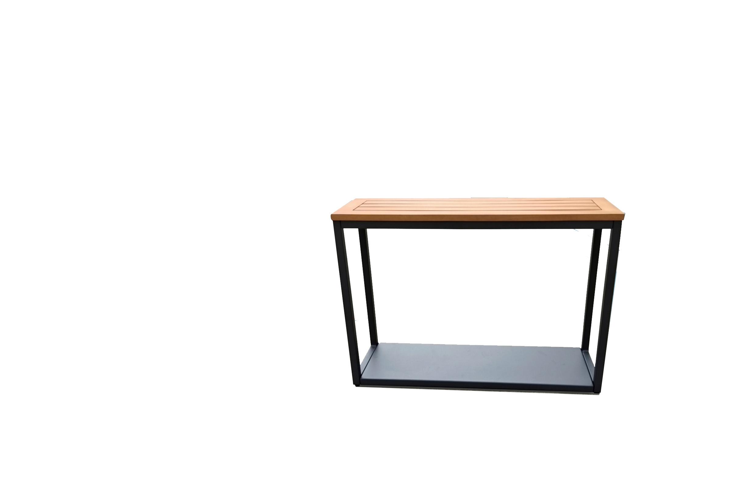 Wohnli Möbelsuche - Gartentisch Acamp Anthrazit/ Akazie ca. 23x54x75cm