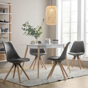 wohnli-moebel-suche-007968018501-1 Esstisch Anouka Weiß Kiefer teilmassiv ca. 110x70x76cm Holz, Holzwerkstoff Based Möbel > Tische > Esstische > Esstische Holz Braun