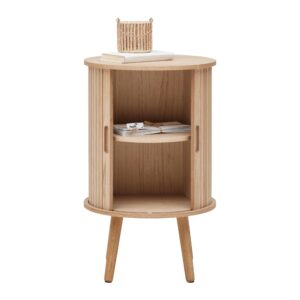 wohnli-moebel-suche-008103027001-1 Nachtkästchen Skandy Naturfarben Holz, Holzwerkstoff Premium Living Möbel > Kommoden & Schubladenschränke > Nachttische Braun