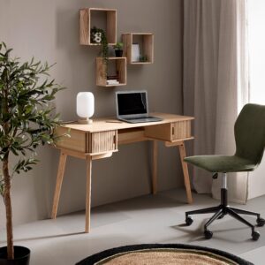 wohnli-moebel-suche-008103027008-1 Schreibtisch Skandy Naturfarben Holz, Holzwerkstoff Premium Living Möbel > Tische > Schreibtische > Schreibtische Braun