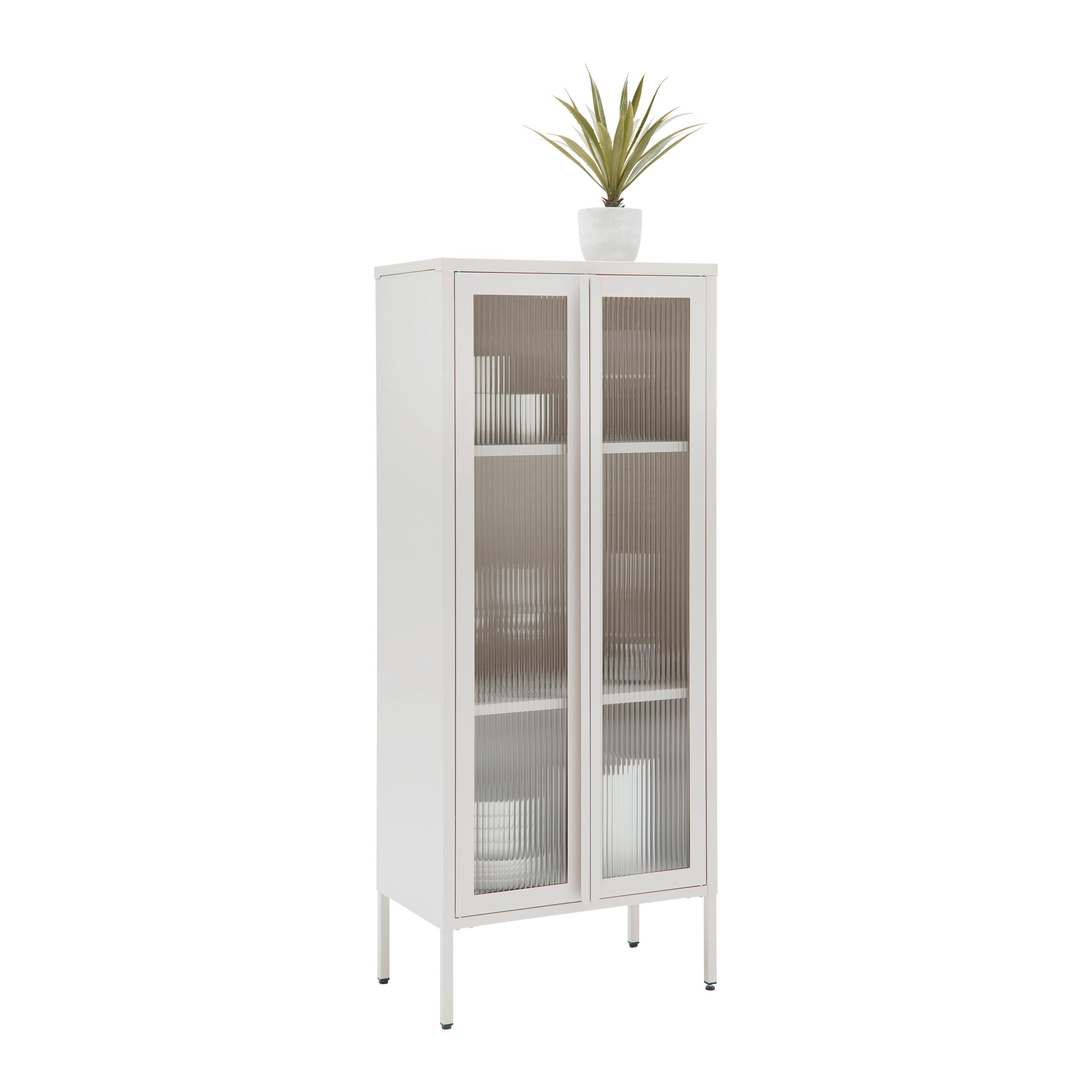 wohnli-moebel-suche-008103029503 Wohnli Möbelsuche - Vitrine Floyd Beige/Transparent