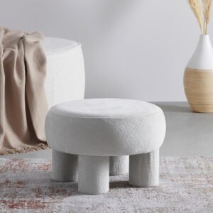 Hocker Trent Beige Textil, Holzwerkstoff Mömax Wohnzimmermöbel Beige